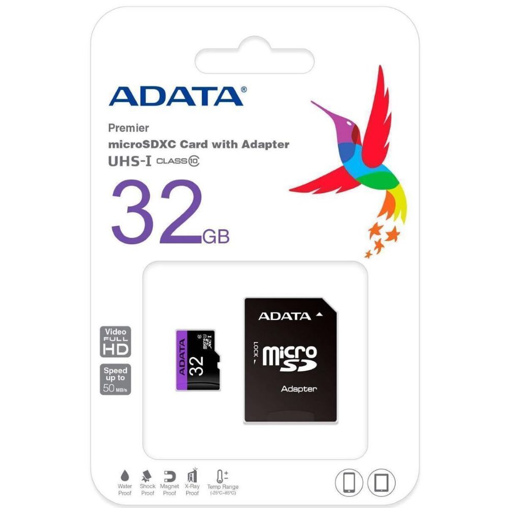Micro Sd Premier Clase 10 32gb Adata image number 0.0